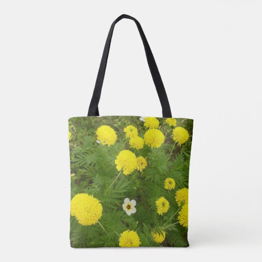 Mexican Marigold Tote Bag (Dos)