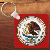 Mexican Pride (Estados Unidos Mexicanos) Sleutelhanger (Voorkant)