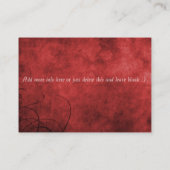 MEXICAN RESTAURANT Visitekaartje (Achterkant)