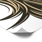 Mexican Skull Girl Poster (Hoek)