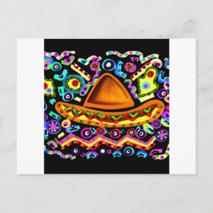 Mexican Sombrero Briefkaart