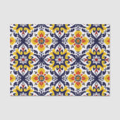 Mexican Talavera Pattern Tissuepapier (Voorkant)