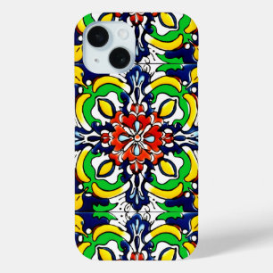 Mexican Talavera Terracotta Tegel Design No. 7