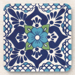 Mexican Talavera Tile Bier Onderzetter
