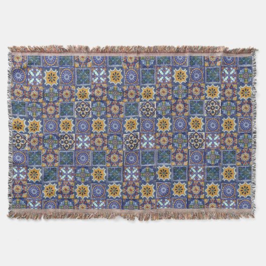 Mexican Talavera Tiles Deken (Voorkant)