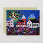 MEXICAN TOWN-BRIEFKAART BRIEFKAART (Voorkant / Achterkant)