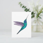 Mexican Violetear Hummingbird Briefkaart (Staand voorkant)
