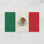 MEXICAN VLAG Visitekaartjes (Achterkant)