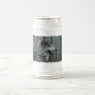 Mexican Wolf Beer Stein Bierpul