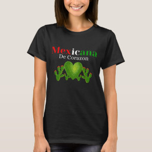 Mexicana De Corazon Nopal-Vrouw T-shirt