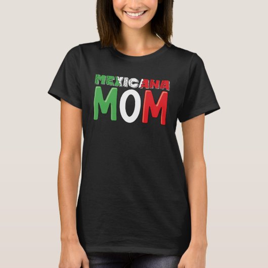 Mexicana Moeder Beste Mama Ooit Mexicaanse Pride M T-shirt (Voorkant)