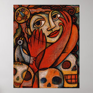Mexicana-poster (dag van de dood) poster