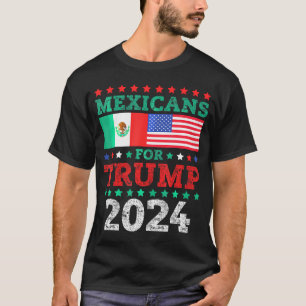 Mexicanen voor Trump 2024 Neem Amerika terug Mexic T-shirt