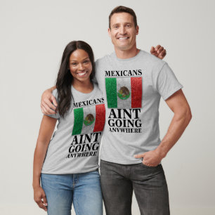 Mexicanen willen overal heen met een glinsterende t-shirt