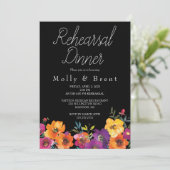 MEXICANSE REHEARSAL DINER INVITATIE KAART (Staand voorkant)