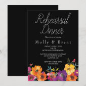 MEXICANSE REHEARSAL DINER INVITATIE KAART (Voorkant / Achterkant)