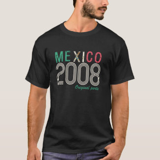 Mexico 2008 Vintage Originele Onderdelen, Mexicaan T-shirt