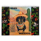MEXICO ART CALENDAR KALENDER (Hoes)