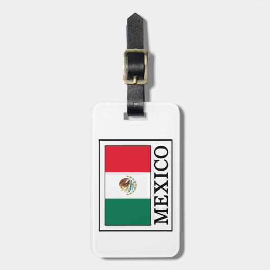 Mexico Bagagelabel (Voorkant verticaal)