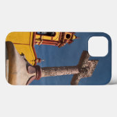 Mexico, Bernal. View of Iglesia de San Sebastian Case-Mate iPhone Case (Achterkant (horizontaal))