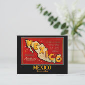 Mexico, Bienvenidos, Briefkaart (Staand voorkant)