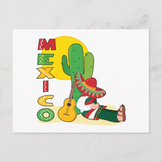 Mexico Briefkaart (Voorkant)