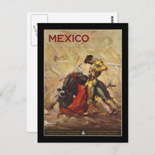 Mexico Briefkaart (Voorkant / Achterkant)