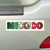 Mexico-Bumpersticker Bumpersticker (Op auto)