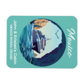Mexico Cabo Arch Cruiseschip Stateroom Magneet (Horizontaal)
