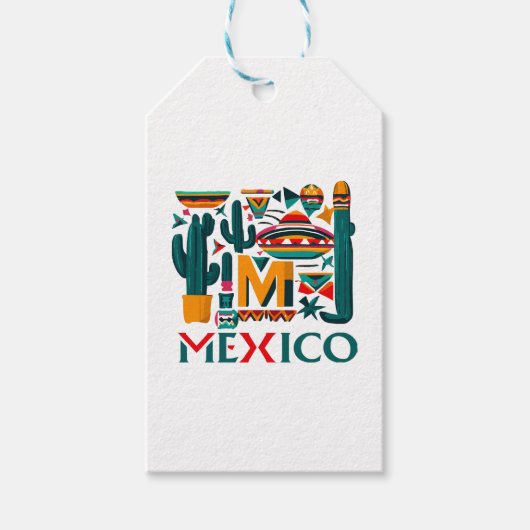 MEXICO CADEAULABEL (Voorkant)