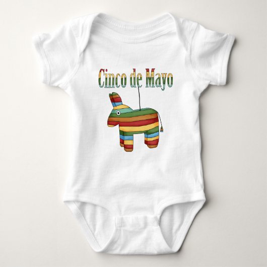 MEXICO Cinco de Mayo Romper (Voorkant)