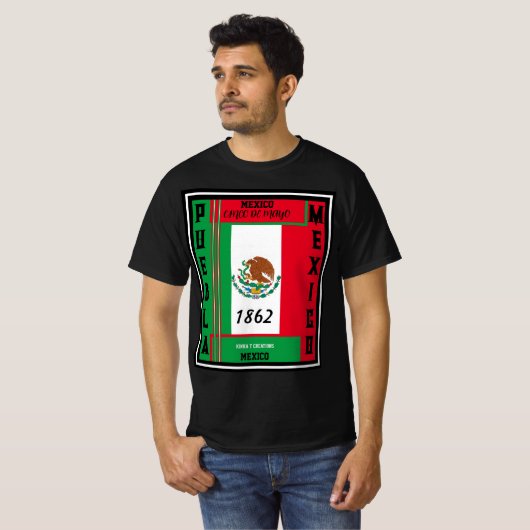 Mexico - Cinco de Mayo T-shirt (Voorkant volledig)