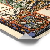  Mexico City Map Poster (Hoek)