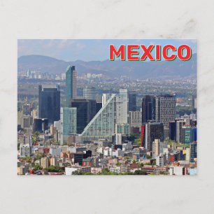 Mexico City, Mexico Briefkaart