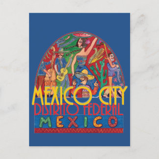 MEXICO CITY Mexico Briefkaart