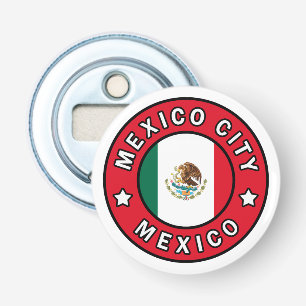 Mexico City Mexico Button Flesopener