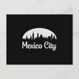 Mexico City Mexico Cityscape Skyline Funny Gift Briefkaart