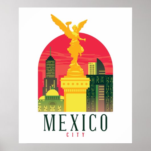Mexico City  Poster (Voorkant)