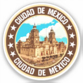 Mexico City Sticker (Voorkant)