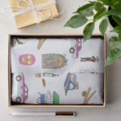 Mexico City Tissuepapier (Geschenk)