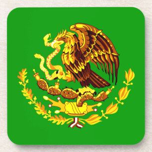Mexico COA Goud Onderzetter