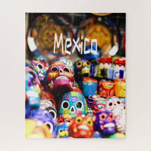 Mexico Colorful Bright skulls Legpuzzel