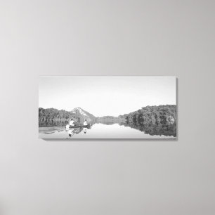 Mexico, CONANP parkeren woerpatrouilles met zijn z Canvas Afdruk