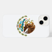 Mexico country coat arms symbol emblem flag eagle Case-Mate iPhone case (Achterkant (horizontaal))