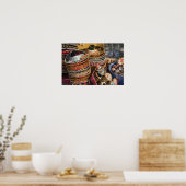 Mexico, Cozumel. Souvenirs in Isla de Cozumel Poster (Keuken)