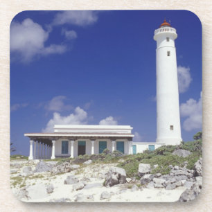 Mexico, Cozumel. Vuurtoren Punta Sur Celarain. Onderzetter