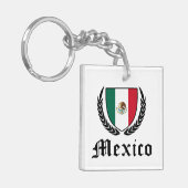 Mexico Crest Sleutelhanger (Voorkant Links)