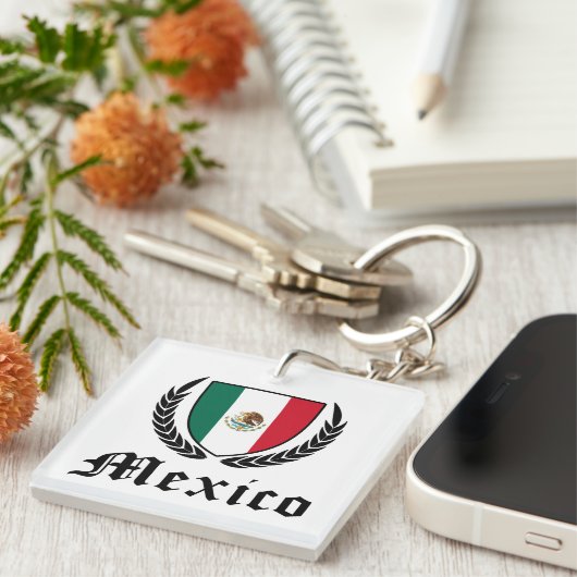 Mexico Crest Sleutelhanger (Voorkant Rechts)