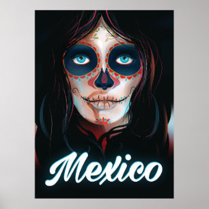 Mexico Dag van het poster van de dood