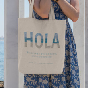 Mexico Destination Wedding Welcome Bag for Hotel Tote Bag